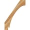 Ekena Millwork 6"W x 28"D x 40"H Imperial Rough Sawn Knee Brace, Western Red Cedar BRC06X28X40IMP00RWR - alternate 3
